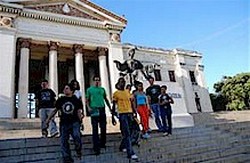 In Cuba Mass entry into the Federation of University Students throughout the country